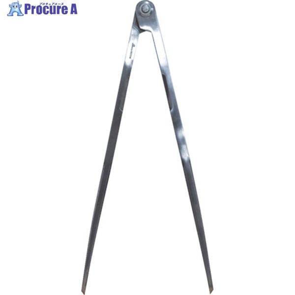 シンワ 鋼製コンパス 超硬チップ付F-2 40cm 77546 1本 ▼783-2231