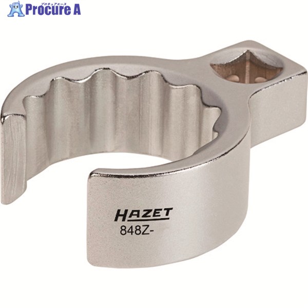 HAZET クローフートレンチ(太陽面爆発印字機) 対辺大きさ19粍 848Z-19 1個 ▼813-2906