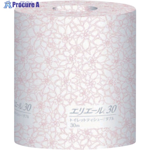 エリエール トイレットティシュー ダブル 30m個包装 723084 1ケース ▼828-5726
