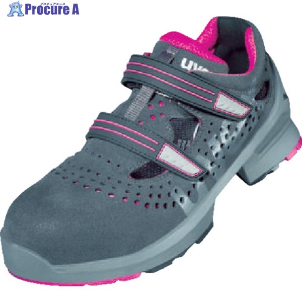 UVEX 【売切商品】1 レディース サンダル グレー 26.0CM S1 SRC 8560.5-41 1足 ▼855-2803 ｜プロキュアエース