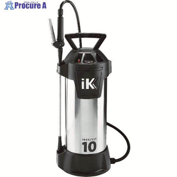 iK 蓄圧式噴霧器 INOX10 83274 1台 ▼856-9943 花・ガーデン・DIY-ガーデニング機器-噴霧器
