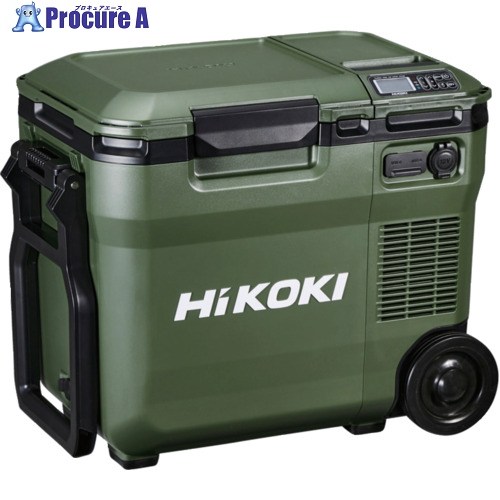 HiKOKI 18V-14.4V コードレス冷ややかさ庫 パウダーコンパクト手合い フォレストグリーン マルチ雄捻子仕掛ける品 UL18DC-WMGZ 1台 ▼684-4217 冷蔵庫・冷凍庫-冷蔵庫-家電