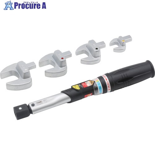 TONE 新冷媒用トルクレンチ(スパナヘッド交換式) TCSP01 1個 ▼696-8511  ●YA513