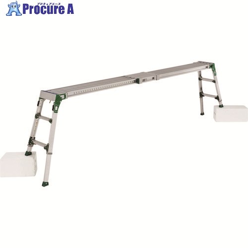 アルインコ 伸縮天板・伸縮脚付足場台 VSR2613FX 1台 ◇▼147-3036 ※個人宅様送り不可|プロキュアエース