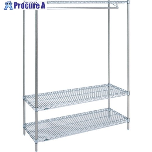 ERECTA ハンガーシェルフH1590タイプ ERMS6159HG 1台 ■▼348-3792 【送料都度見積】