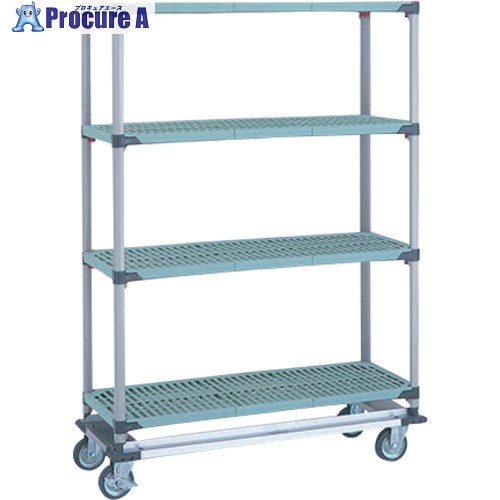ERECTA メトロiQドーリー φ100ゴム 対角S付 D1830IQR100S 1台 ■▼349-3337 【送料都度見積】