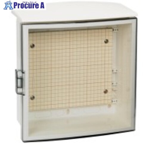 河村電器 プラボックス 室外型 澄み切ったアクリル樹脂部屋の入り口 SPNO4040-16T 1台 ▼342-8773