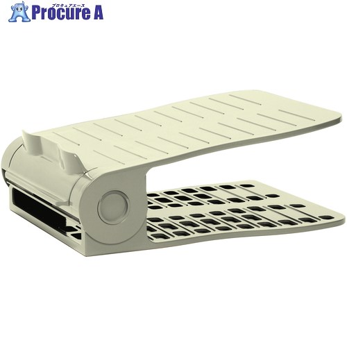 SANKO pla 200297 シューズストッカー ダブル2P 薄墨色 211×265×85 200297 18個 ■▼723-5459 【貨物輸送都度積もり書き】