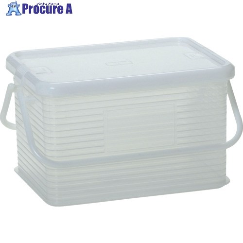 SANKO pla 171795 入れもの S シンプルホワイト 290×200×168 171795 24個 ■▼723-7070 【貨物輸送都度積もり書き】