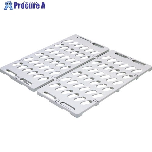 SANKO pla プラスチックスノコ 510111 スタンディー 薄墨色 360×750×25 510111 12台 ■▼723-8559 【貨物輸送都度積もり書き】