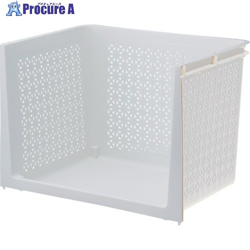SANKO pla 437365 ラコン 積重ね仕合わせ深型 白いこと 460×350×330 437365 18個 ■▼723-8660 【貨物輸送都度積もり書き】
