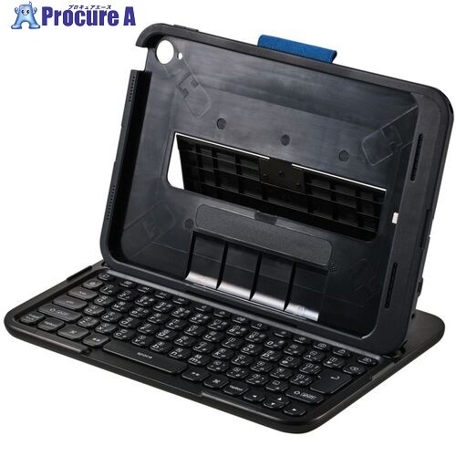 【取って置く申し付ける】ELECOM KEY PALETTO Folio 容れもの原則として iPad第10時人専用 かな有 黒一色ひな形 TK-KP15UMBK 1個 ■▼715-9788 【納期宙ぶらりん（2026/5/8）】