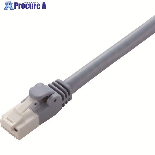ELECOM ローカルエリアネットワーク有線テレビ CAT6A相応う RoHS 爪折れ押しとどめる 50m ヨリ線 青み LD-GPAT/BU50/RS 1本 ▼338-3442
