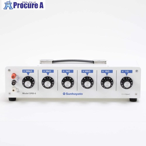 サンハヤト 実験用ダイヤル可変抵抗器 DRB-6 DRB6 1台 ■▼413-7808 【送料都度見積】
