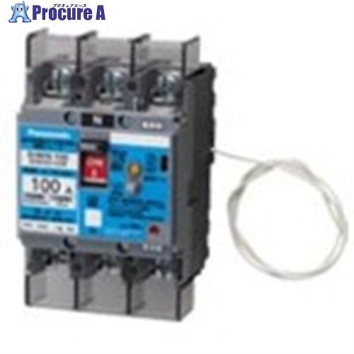 Panasonic 漏電ブレーカ BJWN-100型 3P2E 75A 100/200/500mA BJWN37591K 1台 ■▼716-3341 【送料都度見積】