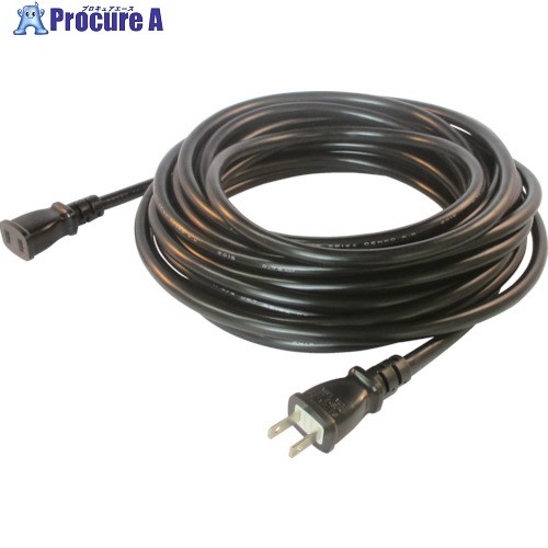 正和電工 一ッ口延長コード 12AX10M HW-10 25本 ▼851-3784