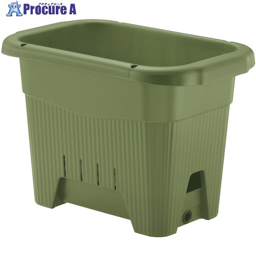 リッチェル 水ラク菜園上手45型 GR 85893 18個 ■▼429-8141 ※個人宅様送り不可 13,554円