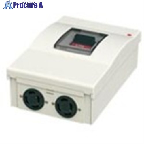Panasonic ケースブレーカ NCD-30R型 3P20A舞い降りる3P20A差し込み(1個)付 BCD320R2N 1台 ■▼715-2079 【貨物輸送都度積もり書き】 ブレーカー・ブレーカーボックス-木材・建築資材・設備-花・ガーデン・DIY