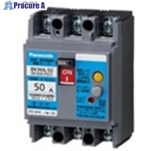 Panasonic 漏電ブレーカ BKWA―60型 2P2E50A BKWA25031 1台 ■▼715-6846 【送料都度見積】 11,251円