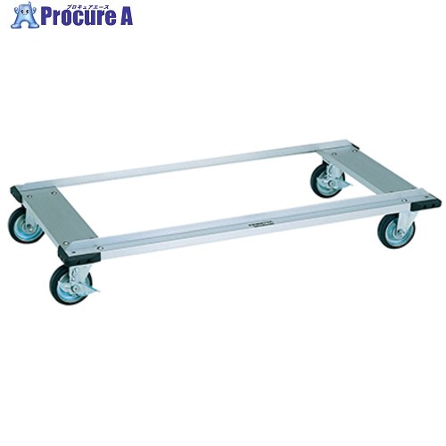 ERECTA エレクタードーリー φ130ゴム対角 S付 DBS1520R130S 1台 ■▼347-5918 【送料都度見積】
