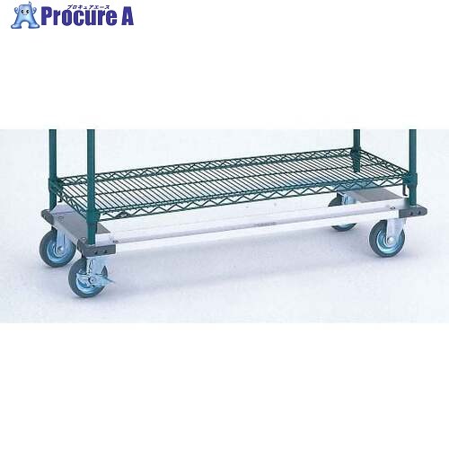 ERECTA メトロドーリー φ100ゴム 対角S付 D2436R100S 1台 ■▼349-9236 【送料都度見積】