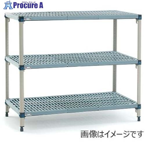 ERECTA 地下鉄道マックスQ 間口1215mm×奥ぶかさ620mm×高さ1378粍 3段 MQ2448GMQ54PE3 1台 ■▼349-9366 【貨物輸送都度積もり書き】