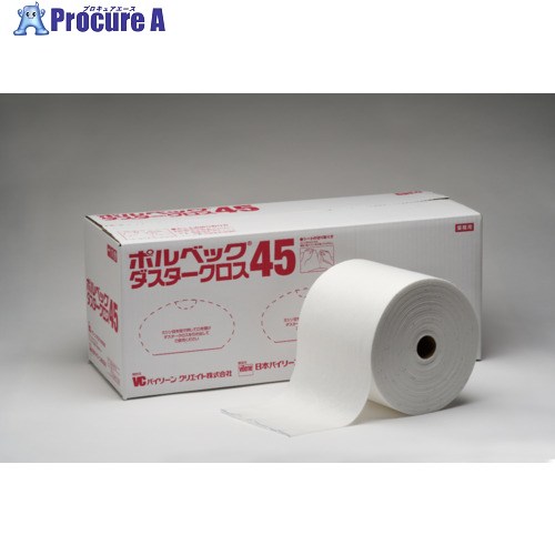 バイリーン 床洗い濯ぎ用はりつけ台 ポルベックダスタークロス45 PD45 1箱 ■▼711-9977 【貨物輸送都度積もり書き】