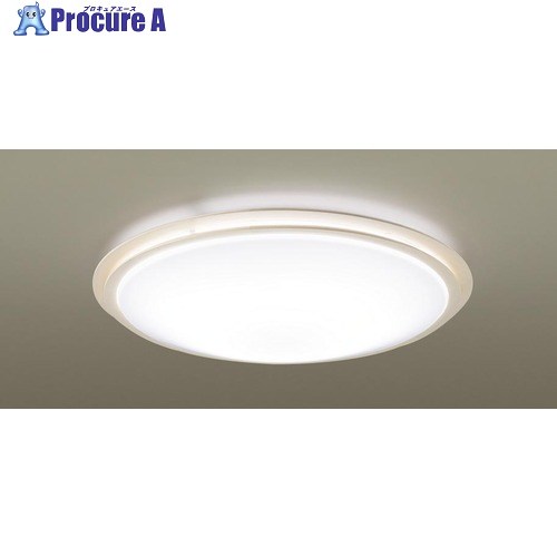 Panasonic LEDシーリングライト 12畳用 調光・調色 木製枠(ホワイト仕上げ) LGC51146K 1台 ■▼714-0132 【送料都度見積】