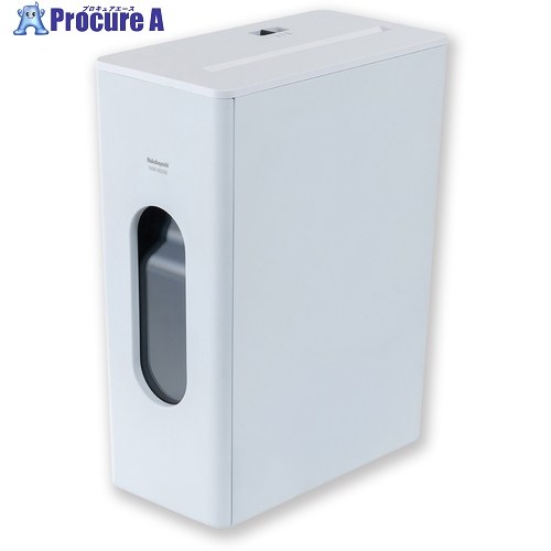 ナカバヤシ パーソナルシュレッダ 白いこと 約10L 撥ねのける大きさ4×35粍 NSE-SC02W 1台 ■▼714-1730 【貨物輸送都度積もり書き】