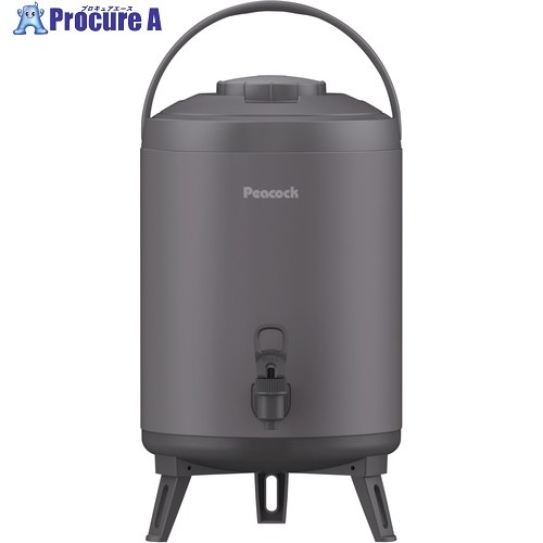 ピーコック魔法瓶 ウォータージャグ ステンレス鋼GK 9.5L INJ-100 6個 ■▼714-4913 【貨物輸送都度積もり書き】