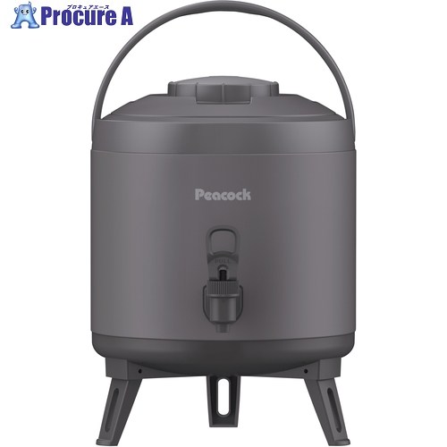 ピーコック魔法瓶 ウォータージャグ ステンレス鋼GK 6.1L INJ-60 8個 ■▼714-4914 【貨物輸送都度積もり書き】