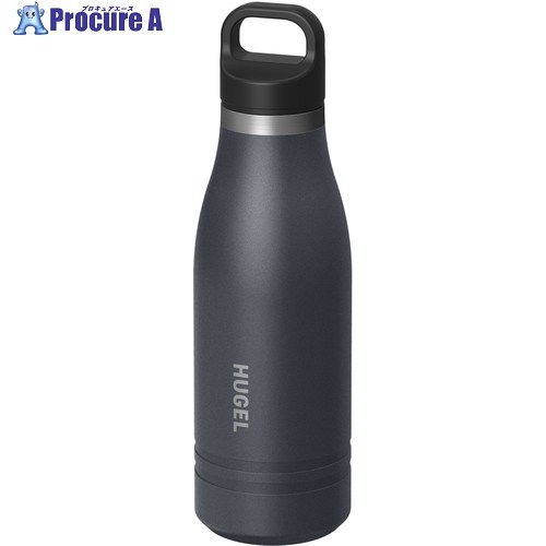 IRIS 114115 HUGEL高保冷マグボトル 500ml 濃灰色薄墨色 HSB-500-DH 24個 ■▼718-6368 【貨物輸送都度積もり書き】