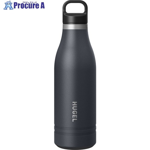 IRIS 114117 HUGEL高保冷マグボトル 750ml 暗灰色薄墨色 HSB-750-DH 24個 ■▼718-6372 【貨物輸送都度積もり書き】
