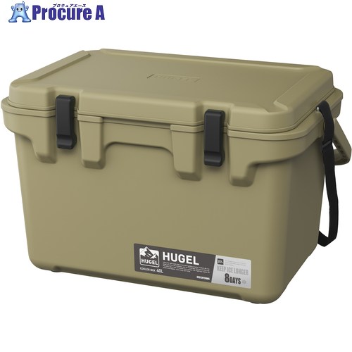 IRIS 211182 HUGELクーラーボックス40L カーキ TC-40R-KH 1個 ■▼718-6385 【送料都度見積】