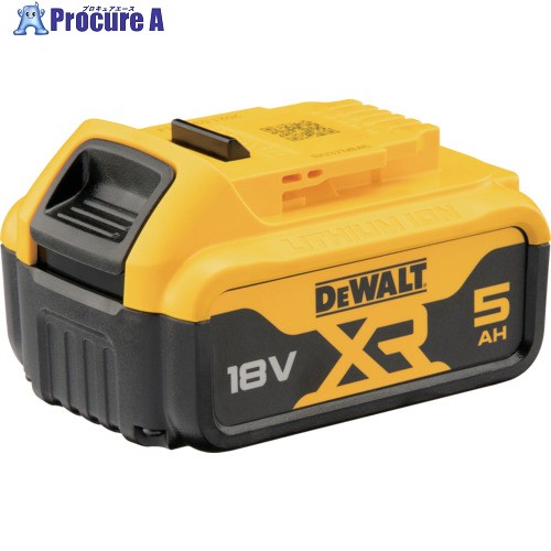 DEWALT 18V5.0Ah蓄電池 DCB184-JP 1個 ▼571-8548
