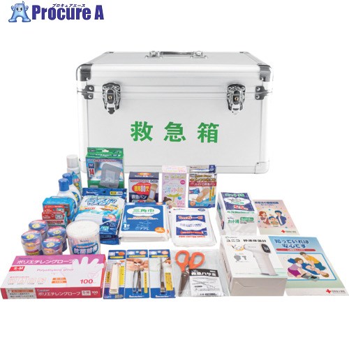 ニッシン リ-ダーアルミ防災用救急セット 20人用 782617 1個 ▼689-1944