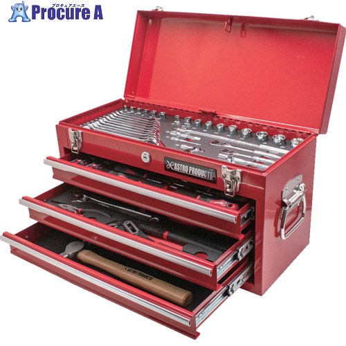 アストロプロダクツ ツールセット レッド(82点組)TS227 2012000002272 1台 ■▼663-9311 【送料都度見積】