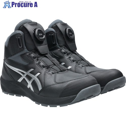 ASICS WINJOB CP314 BOA ブラック×ピュアシルバー 25.0 1273A124.001-25.0 1足 ▼716-2182