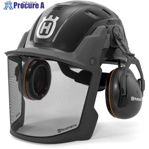 Husqvarna 林業用防護ヘルメット ヘルメットテクニカル グレー 537644603 1個 ■▼715-1348 【送料都度見積】 ※個人宅様送り不可
