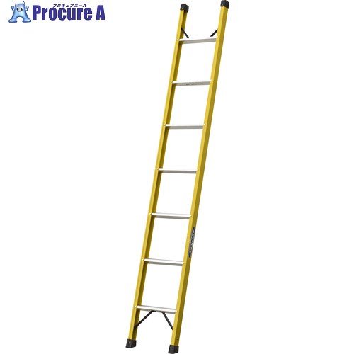 PiCa FRP製1連はしご FRP-1L型 2.4m FRP-1L24 1台 ■▼175-2434 ※車上渡し|プロキュアエース
