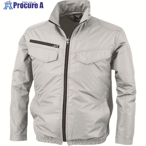 XEBEC 【2025今季完売】 空調服遮熱長袖ブルゾンXE98017-22-3L シルバーグレー XE98017-22-3L 1着 ■▼227-5517 【送料都度見積】
