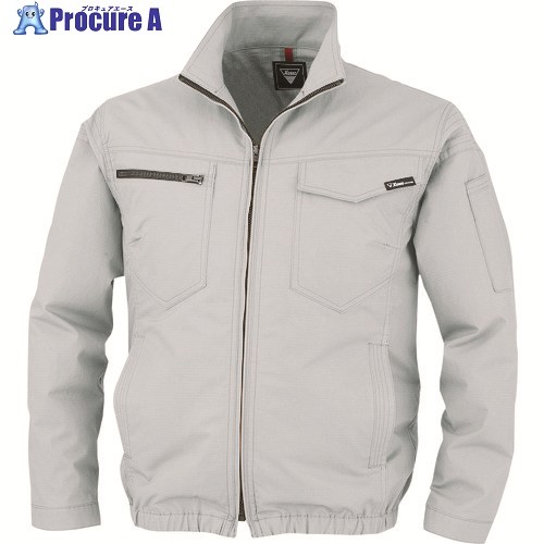 XEBEC 【2025今季完売】 空調服制電長袖ブルゾンXE98012-22-M シルバーグレー XE98012-22-M 1着 ■▼228-0283 【送料都度見積】