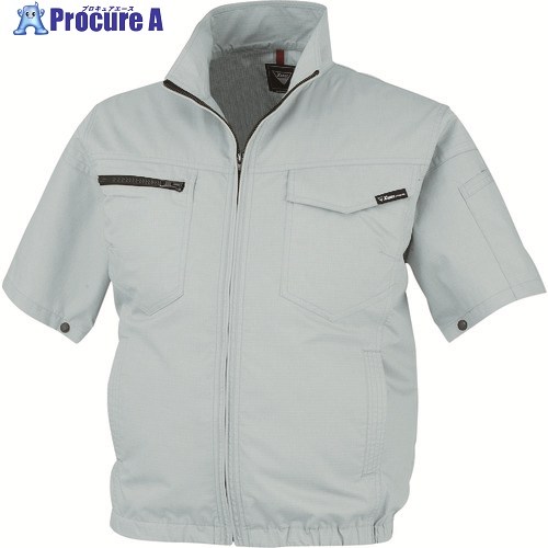 XEBEC 【2025今季完売】 空調服制電半袖ブルゾンXE98013-61-S モスグリーン XE98013-61-S 1着 ■▼228-3465 【送料都度見積】
