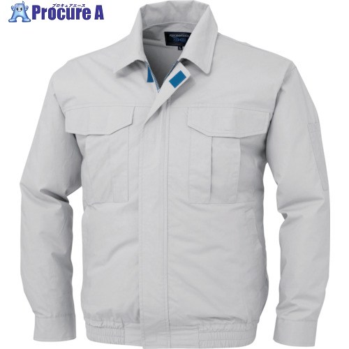 XEBEC 【2025今季完売】 空調服長袖ブルゾンKU90550-K6-LL シルバー KU90550-K6-LL 1着 ■▼338-4223 【送料都度見積】