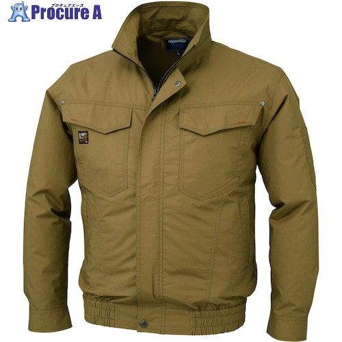 XEBEC 【2025今季完売】 空調服綿100ブルゾンKU91400-K20-L キャメル KU91400-K20-L 1着 ■▼395-6603 【送料都度見積】 5,726円