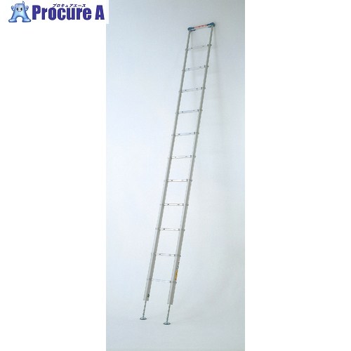 PiCa 伸縮はしご スーパーラダーSL型伸縮脚タイプ 4.3～4.8m SL-450 1台 ■▼542-6405