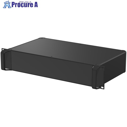 タカチ ラックマウントケース AUXRシリーズ AUXR222-43-25P-BB 1台 ■▼714-9775
