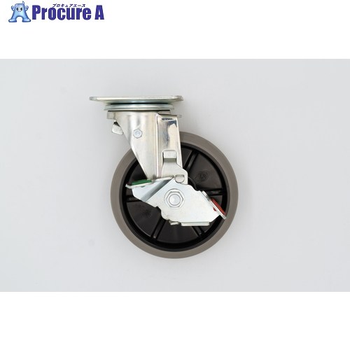 PiCa 【CAF用】回転させる鍵を掛ける付き添い人キャスター 左用 CAF-PQ4LY 1個 ■▼730-1116 【貨物輸送都度積もり書き】