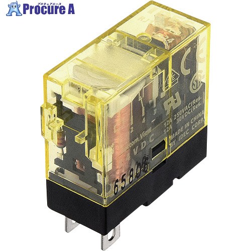 IDEC スリムパワーリレー AC200V ランプ/CR付き RJ2S-CLR-A200 10個 ■▼675-3201 【送料都度見積】