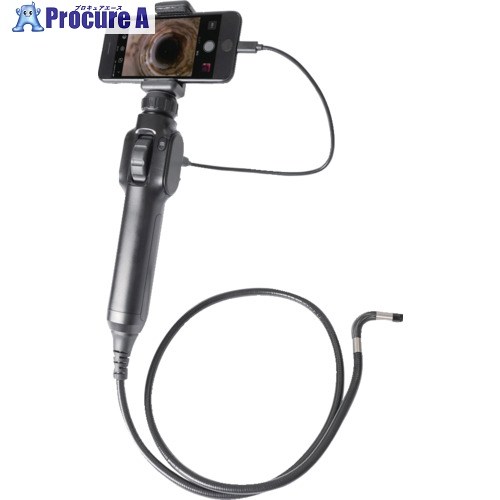 サンコー スマホで見る2カメラ先端2方向可動8mm径工業内視鏡2m SMPH25S2M 1個 ▼693-1678